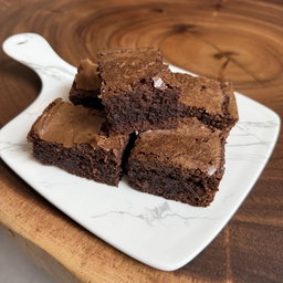 Bittersweet Dark Chocolate Brownies 