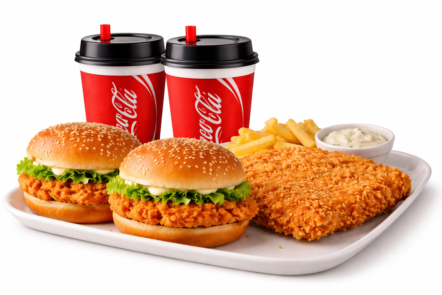 Drumstick Burger x 2 + Chicken Chop + Cola x 2_0