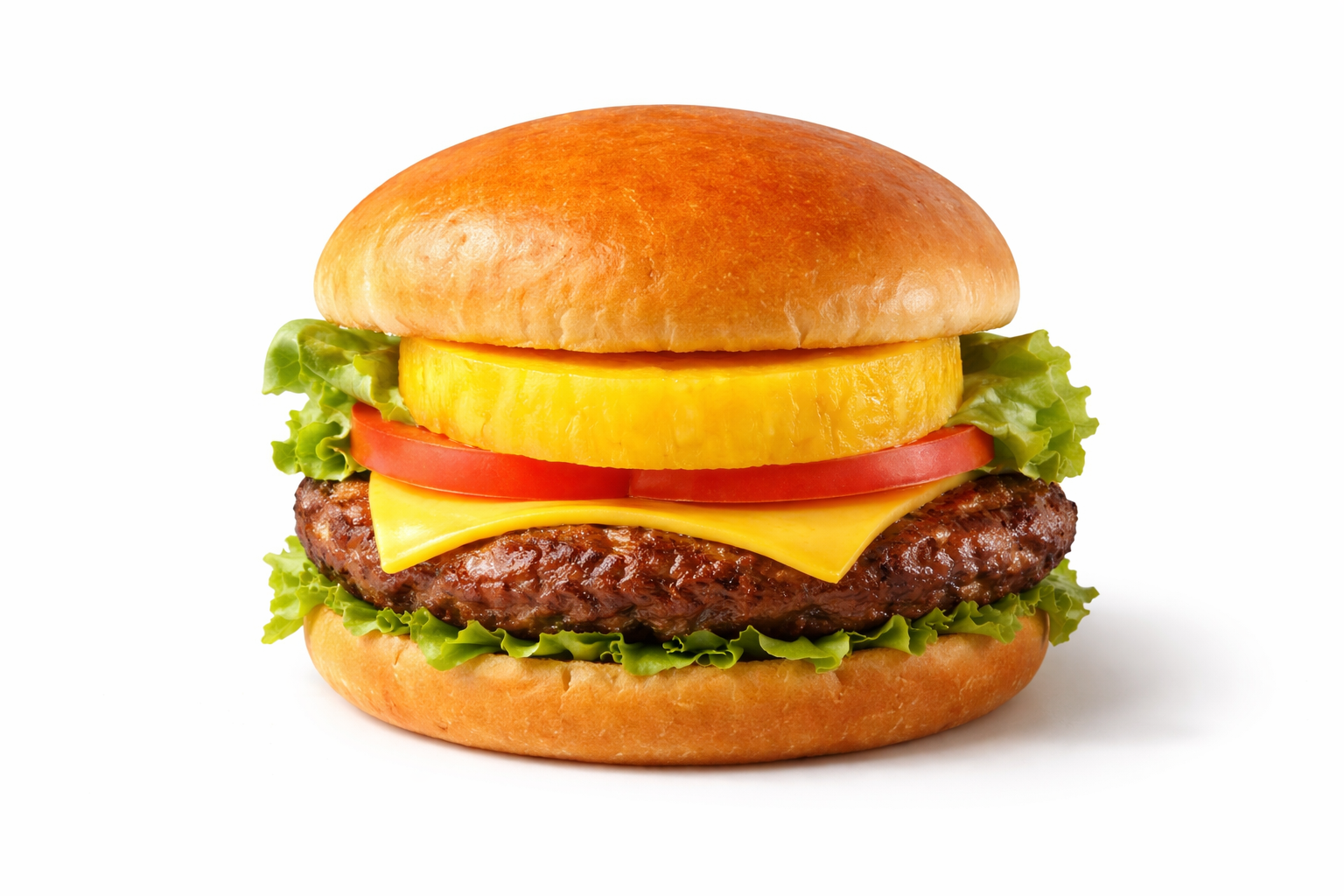Pineapple Fresh Meat Burger_0