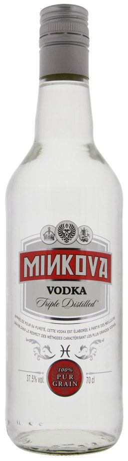 MINKOVA VODKA 700ML (C)*PC/EMB:6