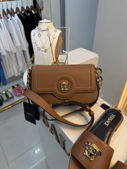 Bolsa média Versace lá medusa 