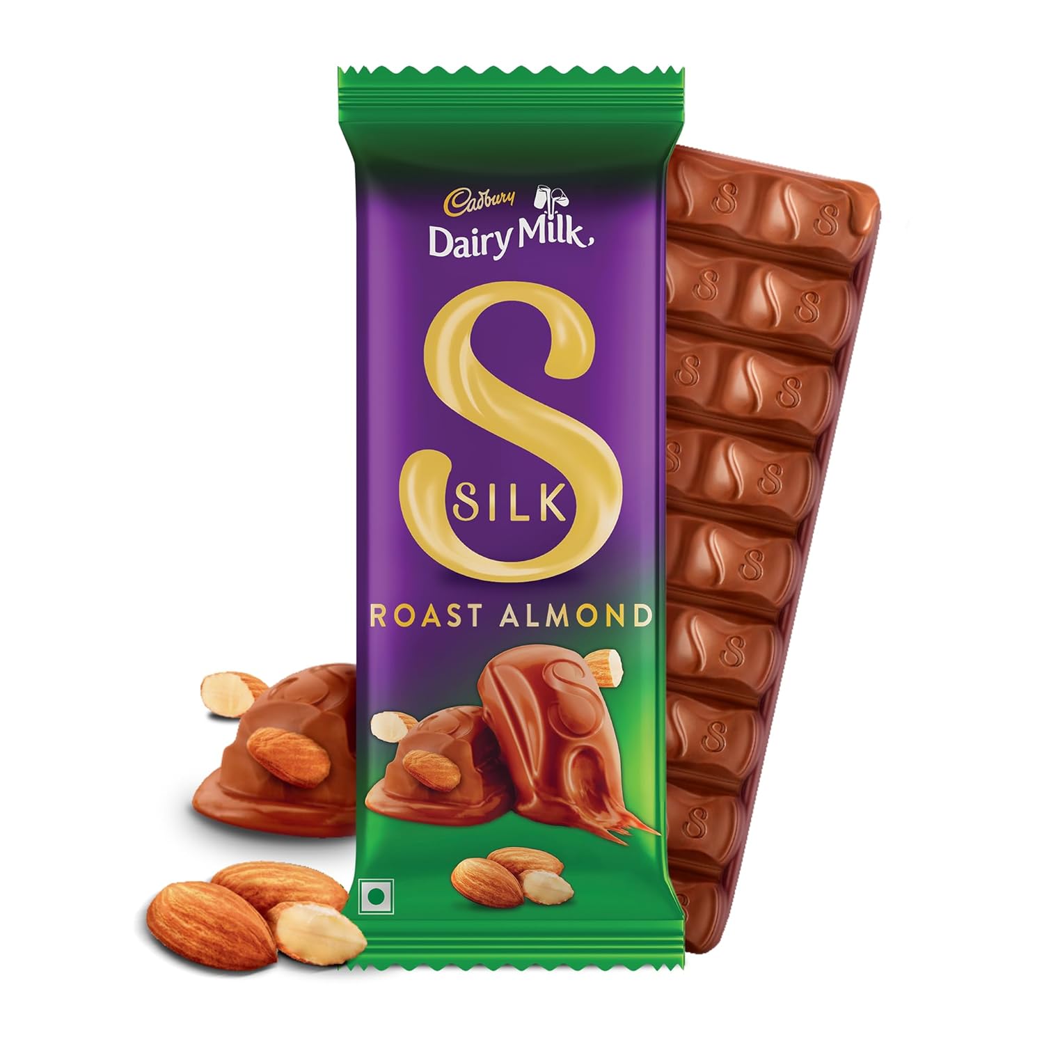 Dairy Milk Silk Roast Almond 52gm_0