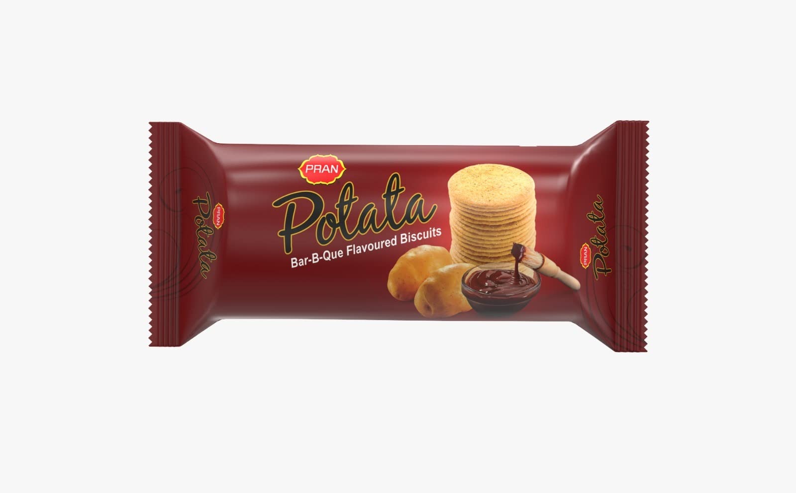 Pran Potato Biscuit BBQ Flavour 75g