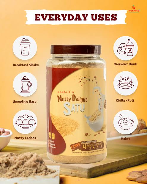 Poshilo Nutty Delight Satu 400g