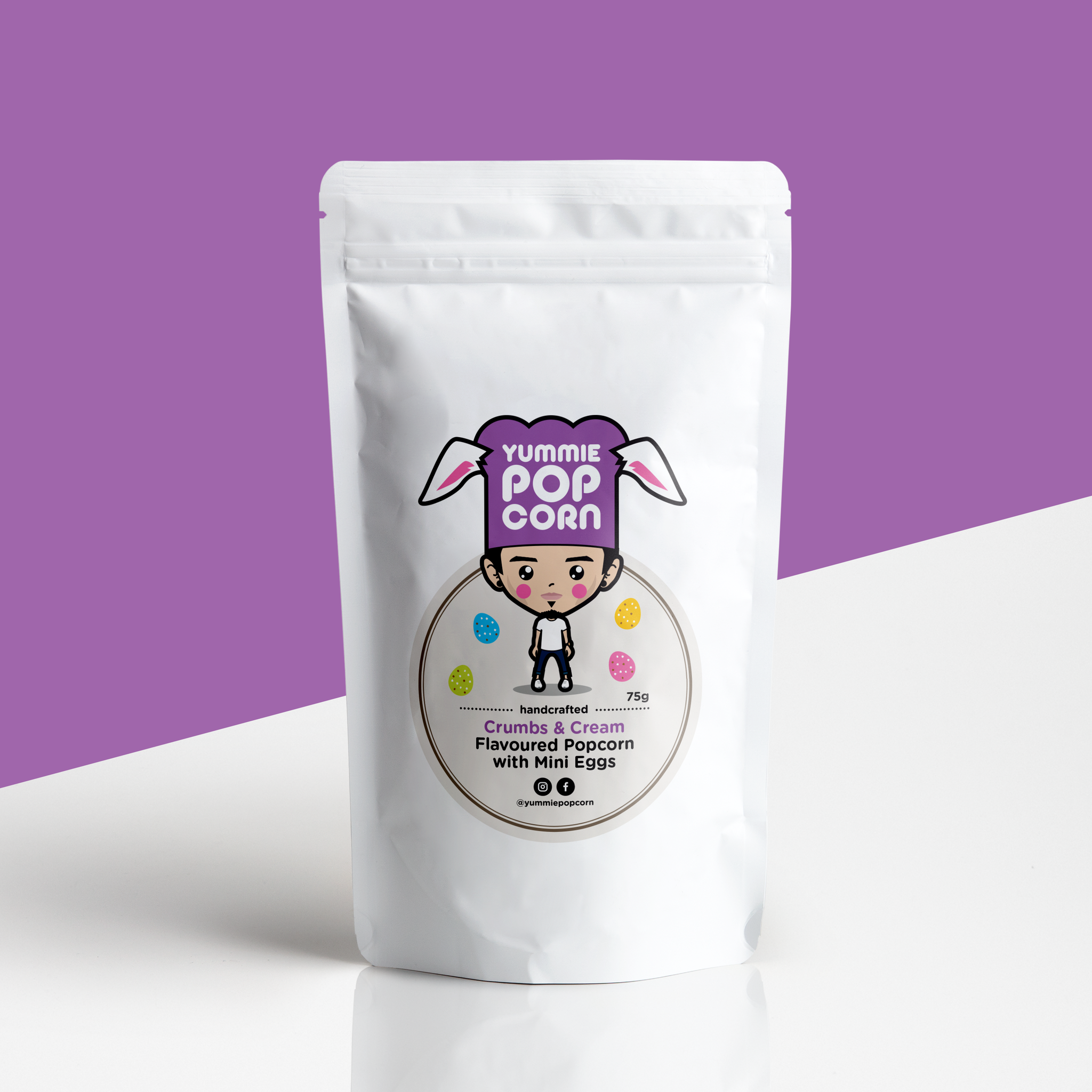 Crumbs and Cream Popcorn 75g_0