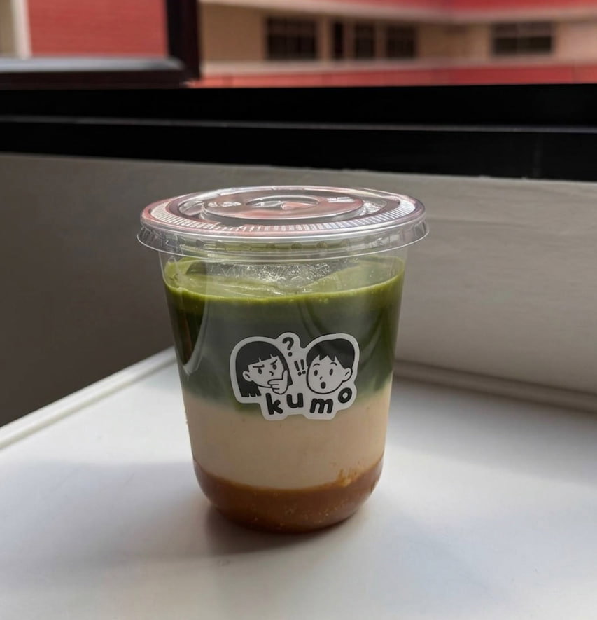 biscoff matcha latte 