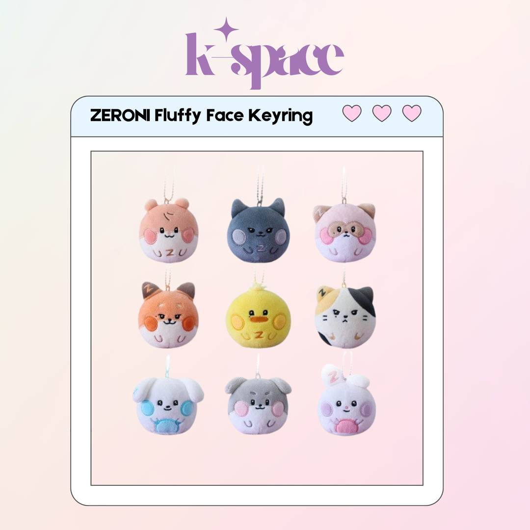 ZEROBASEONE - ZERONI Fluffy Face Keyring
