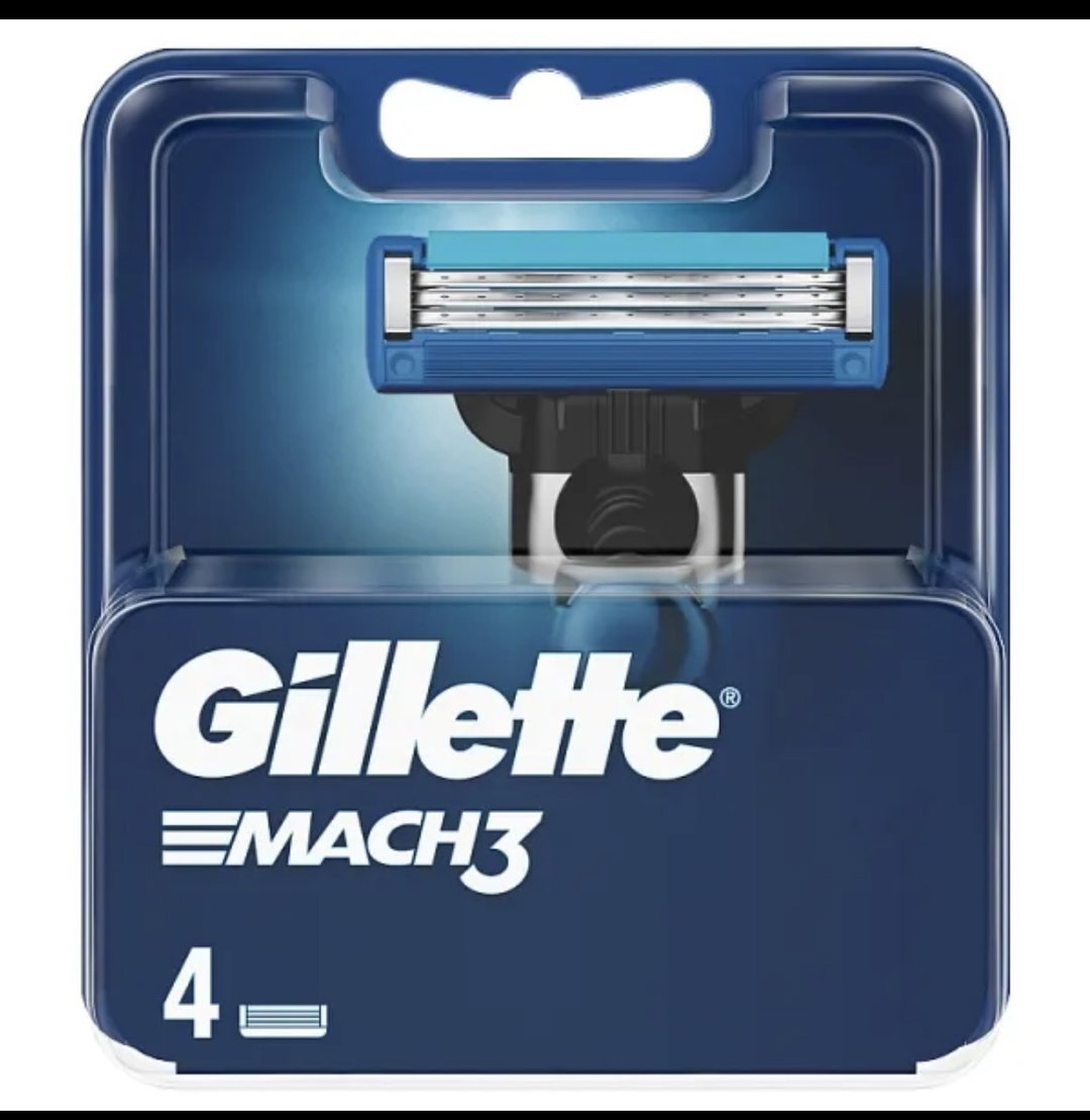 Gillette Mach3 cart 4s