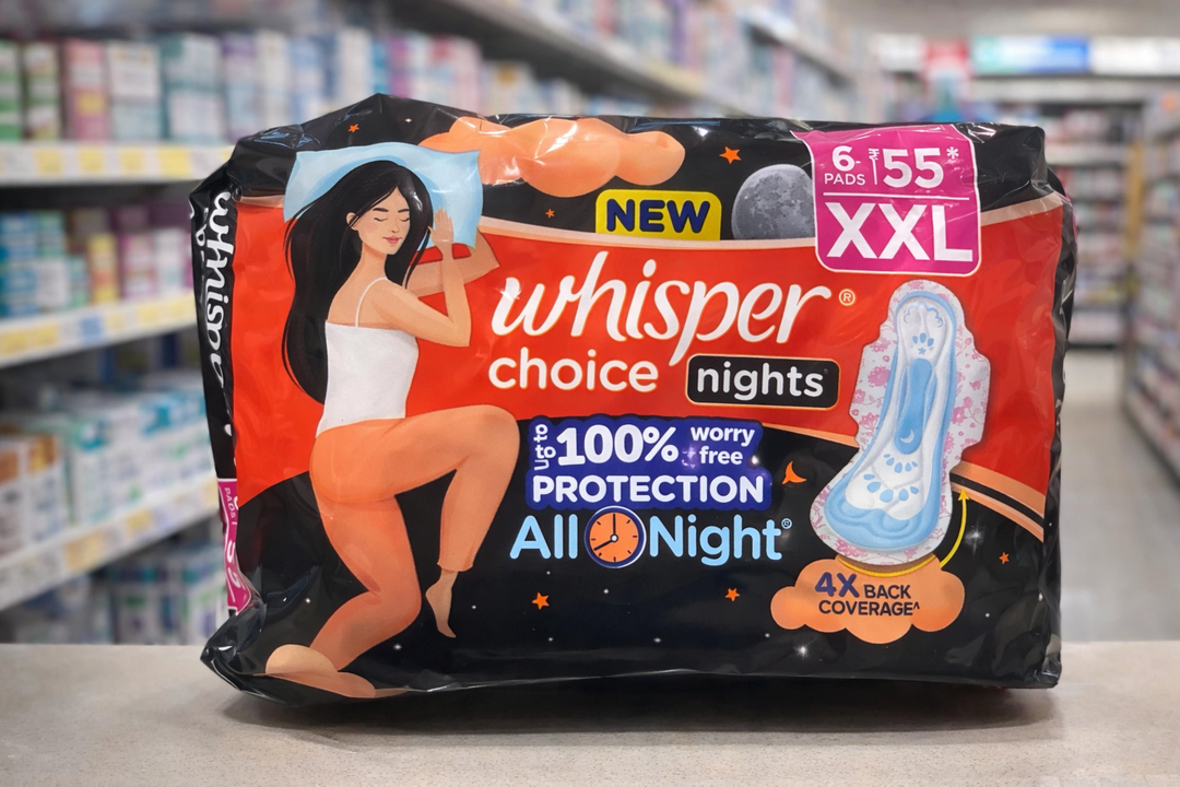 Whisper Choice Night XXL 6 Piece 