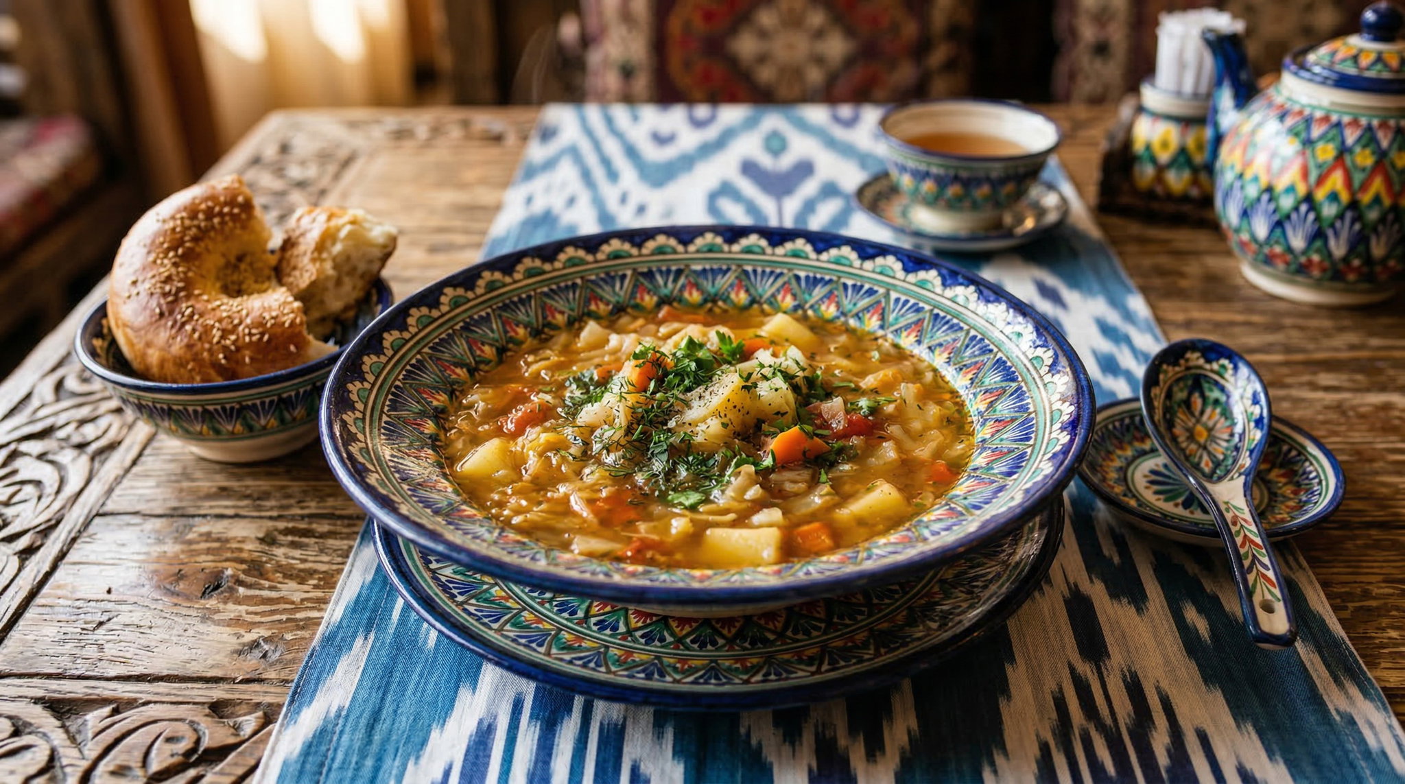 Sour cabbage soup / Щи_0