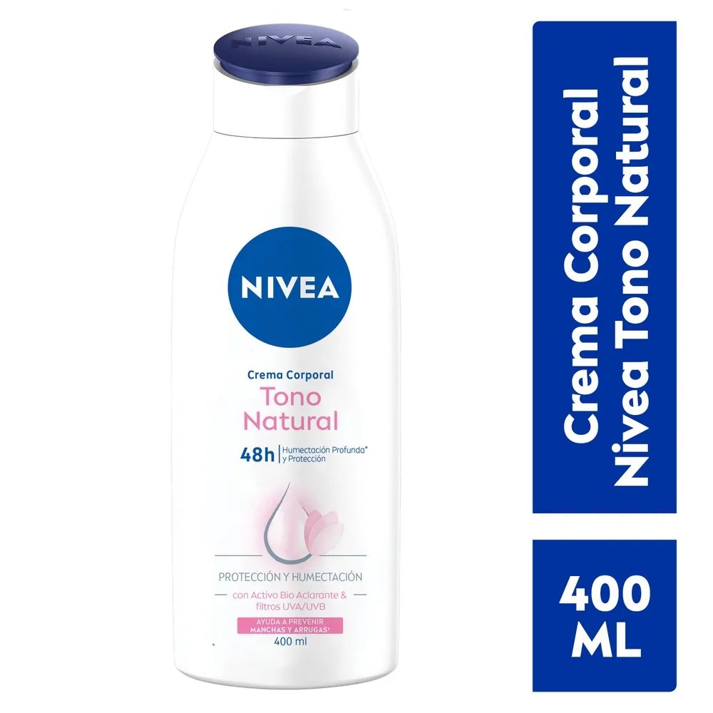 Cremas Corporales NIVEA Protección Solar FPS15 o Tono Natural