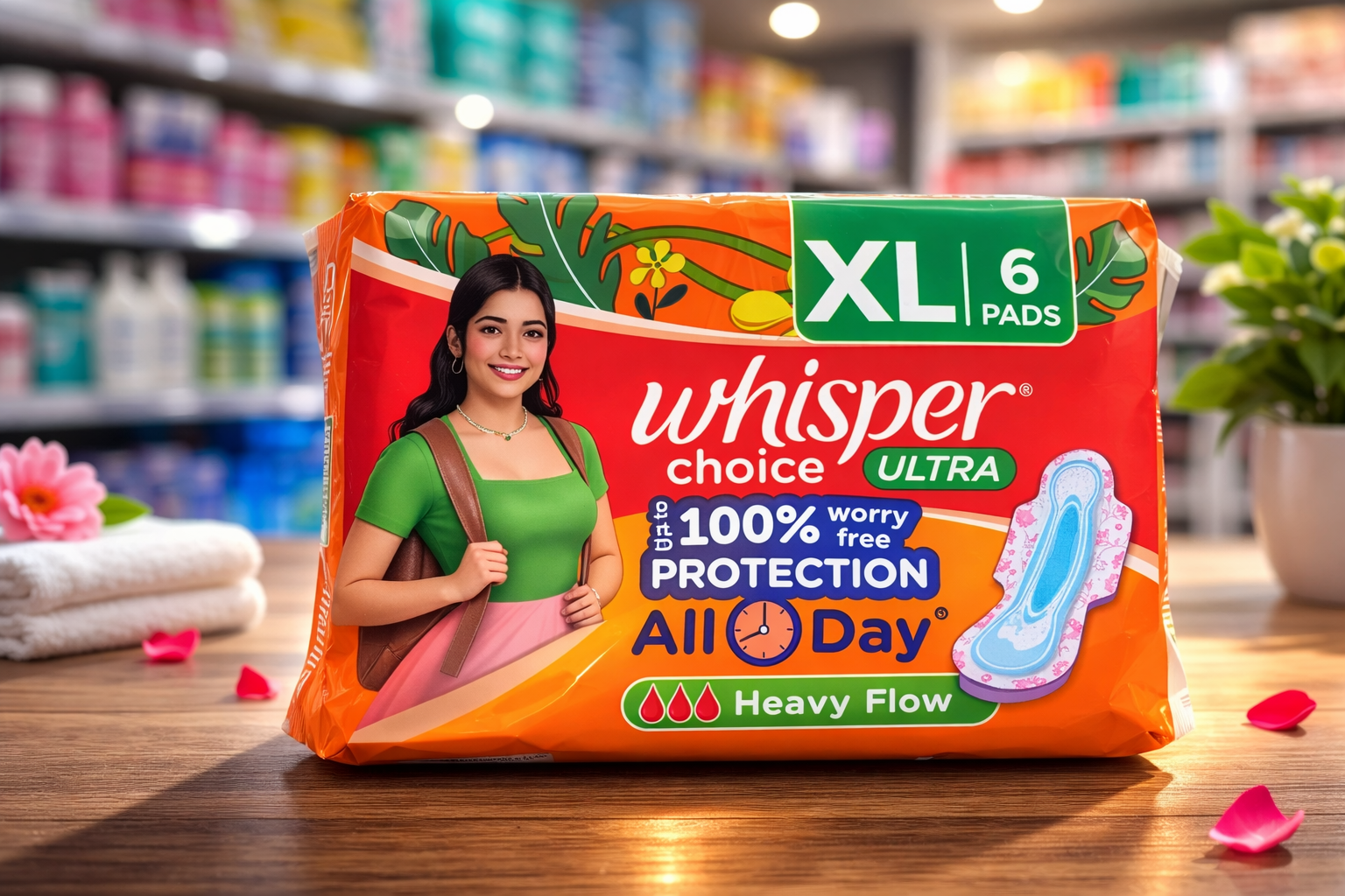 Whisper Choice Ultra XL 6 piece