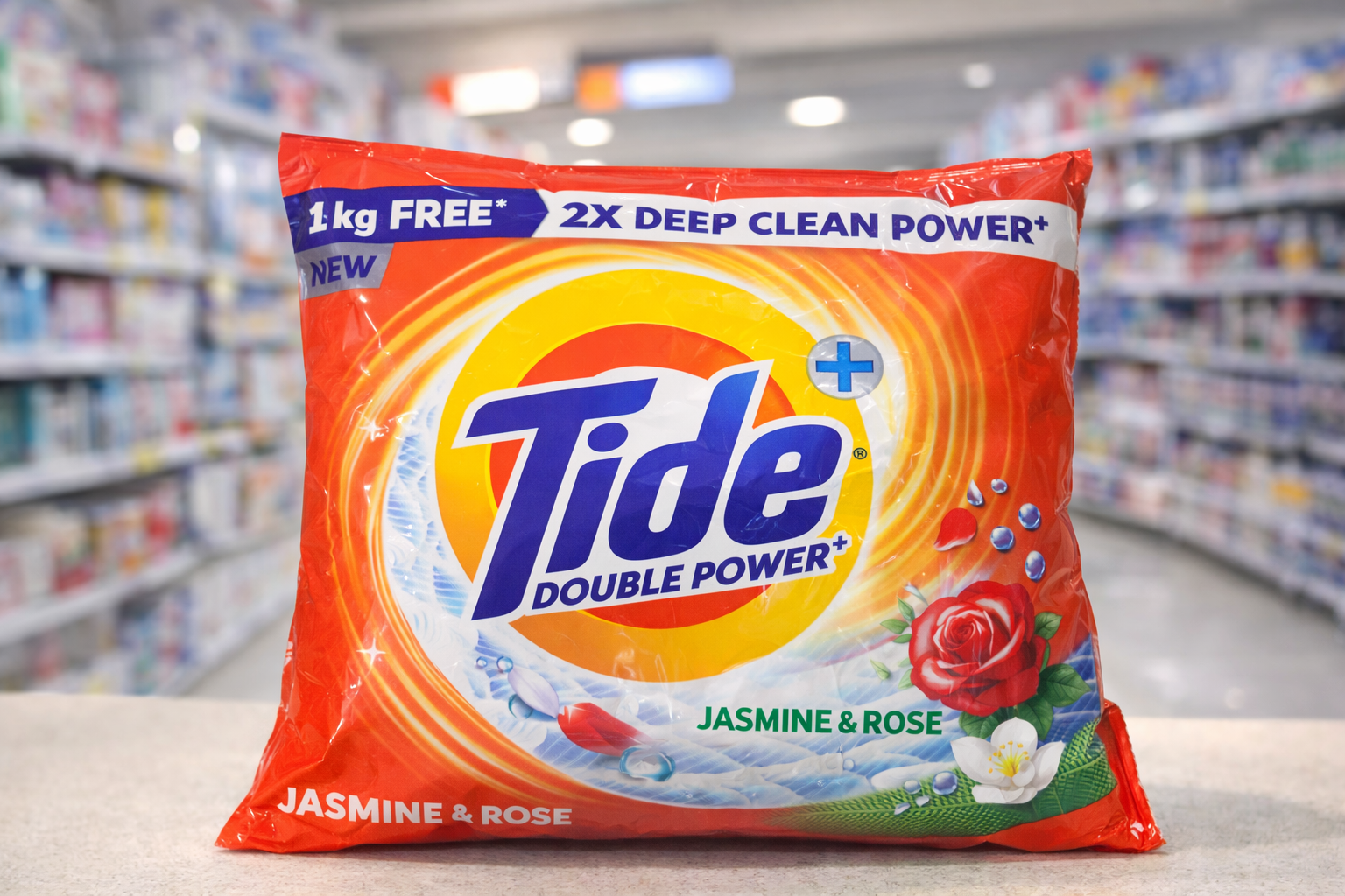 Tide Plus Jasmine and rose 4kg +1 kg free_0