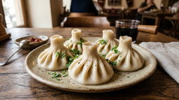Khinkali / Хинкали (говядина/свинина) на пару
