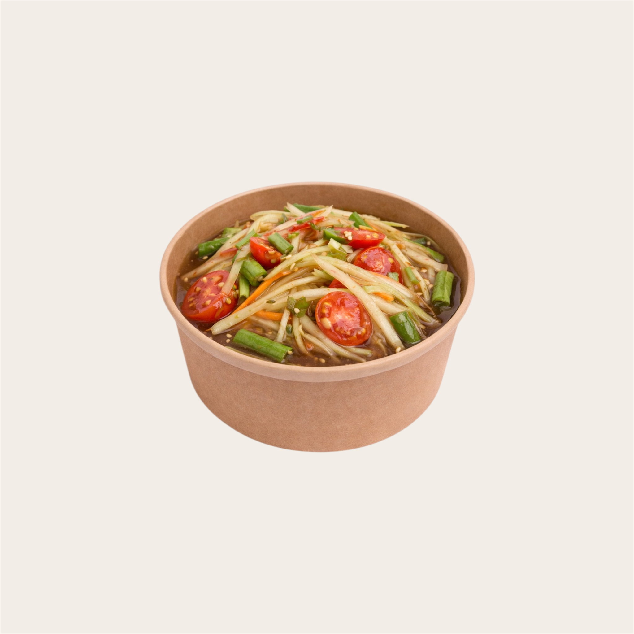 S2 Papaya Salad with Fermented Fish Sauce (Plara)  ตำปลาร้า_0
