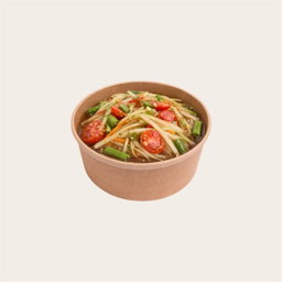 S2 Papaya Salad with Fermented Fish Sauce (Plara)  ตำปลาร้า