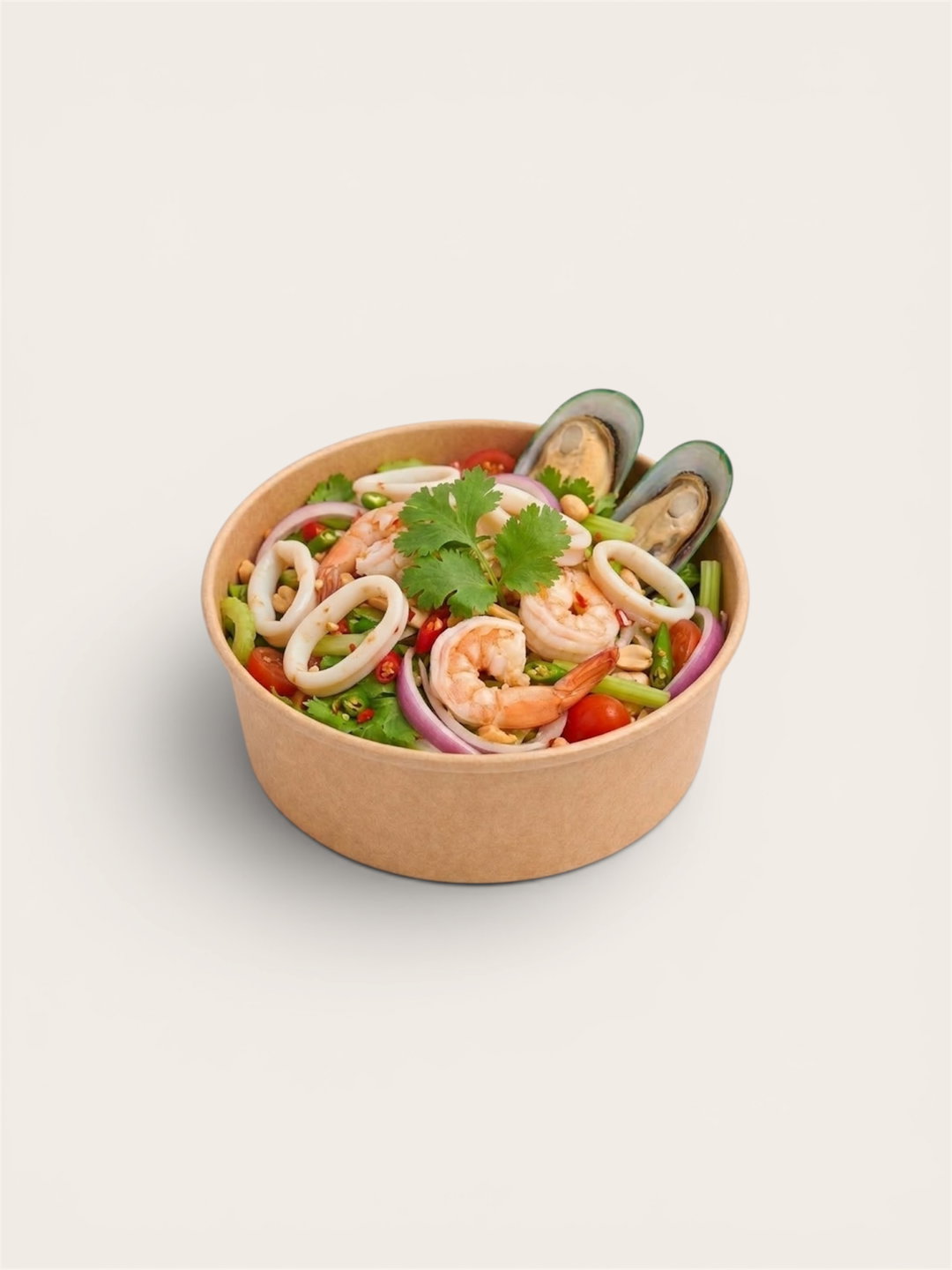S3 Seafood Salad ยำทะเล