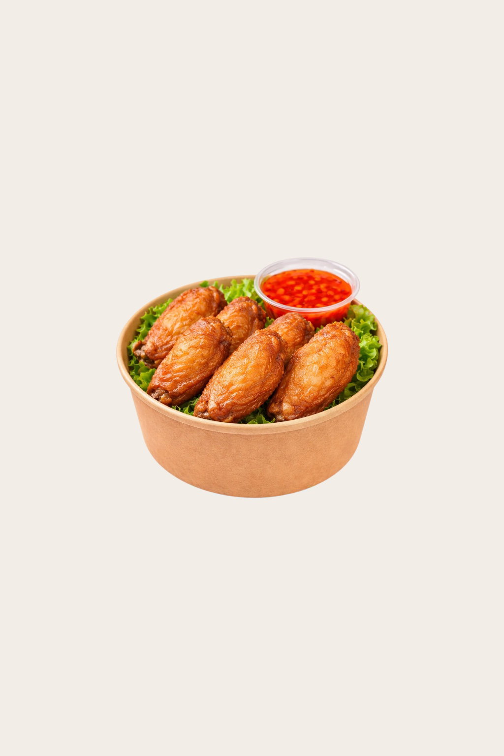 M3 Deep Fried Chicken Mid Joint Wings (6pcs) ปีกกลางไก่ทอด