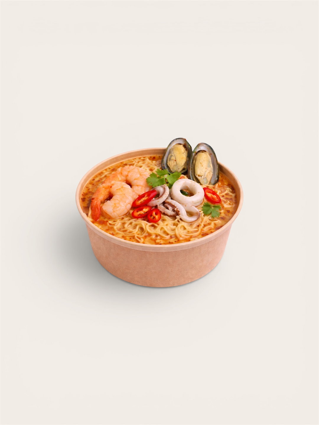 N2 Tom Yum Seafood Noodles ต้มยำทะเล (เลือกเส้น)