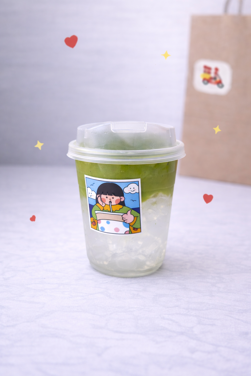 Matcha Coconut Cloud (Iced)☁️ _0