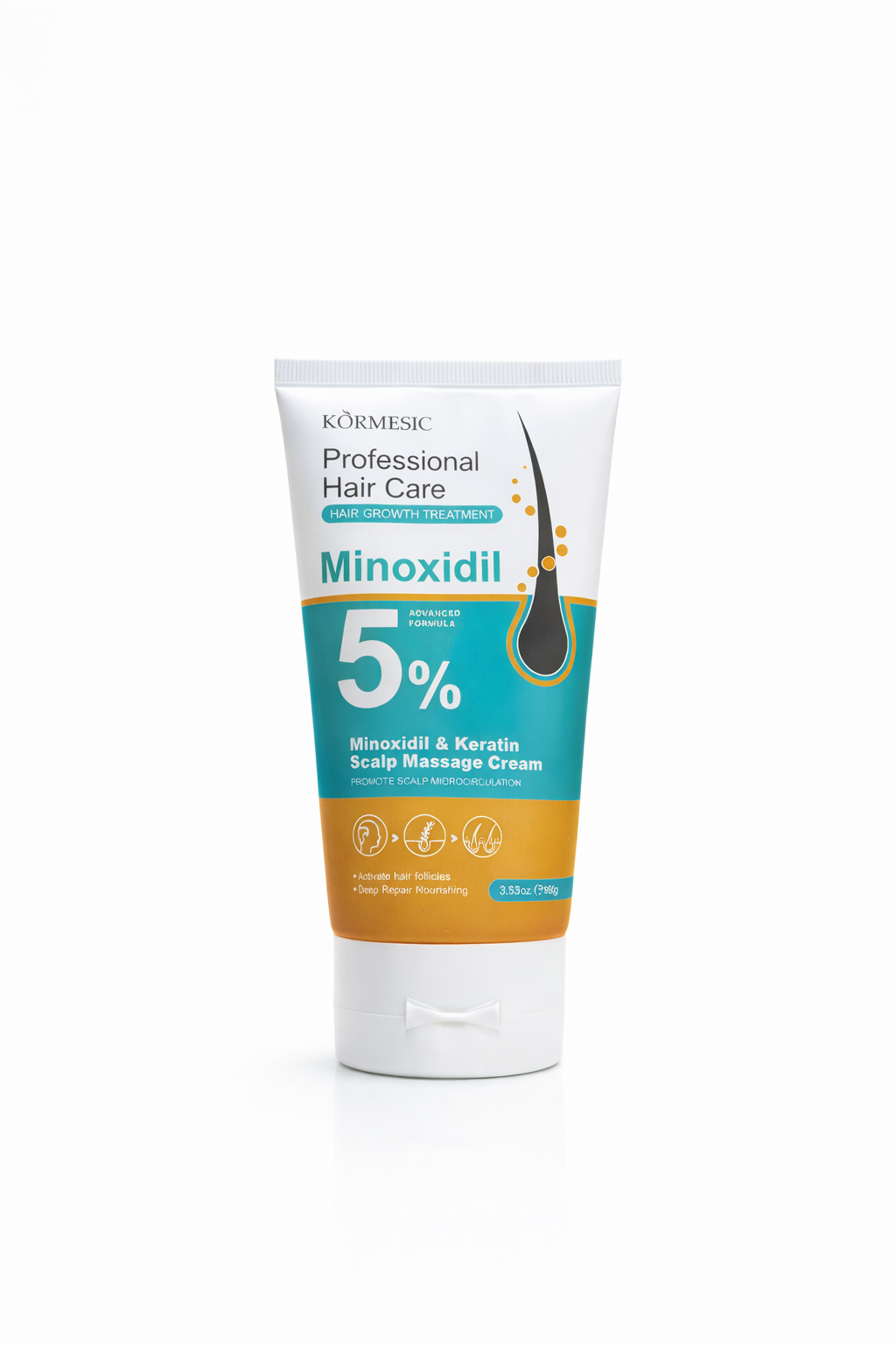 Kormesic 5% Minoxidil & Keratin Scalp Massage Cream_0