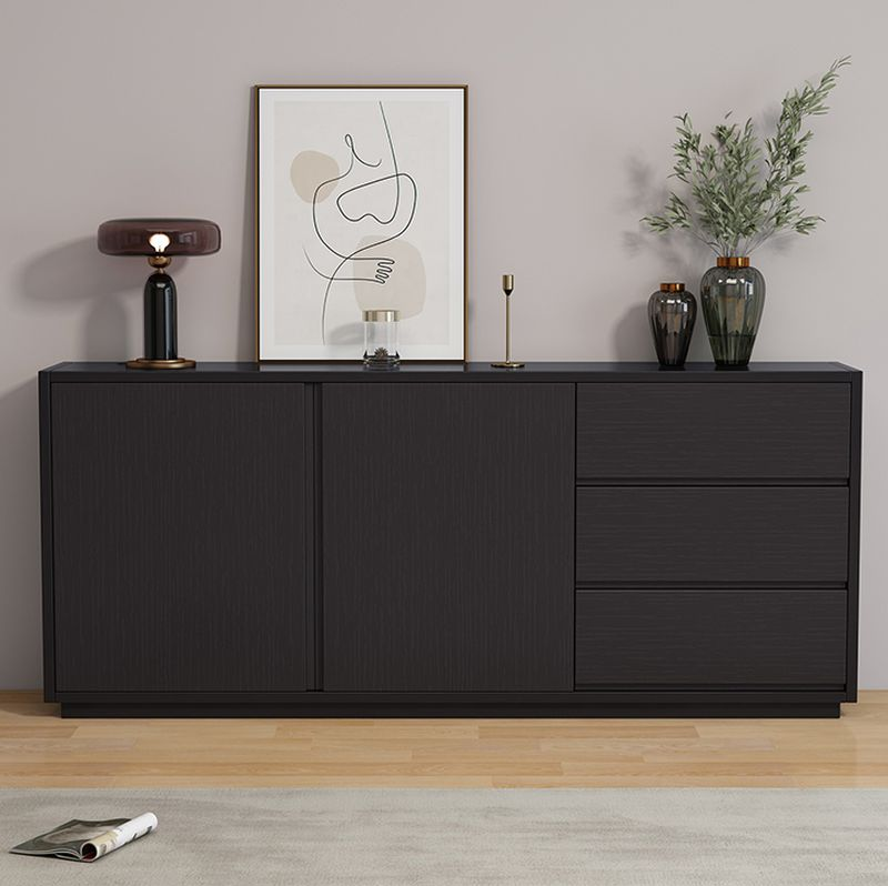 10700026 - MODERN SIDEBOARD CABINET (BLACK)_2