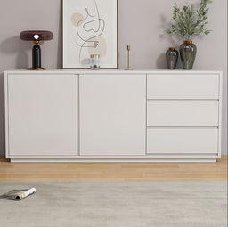 10700025 - MODERN SIDEBOARD CABINET (WHITE)