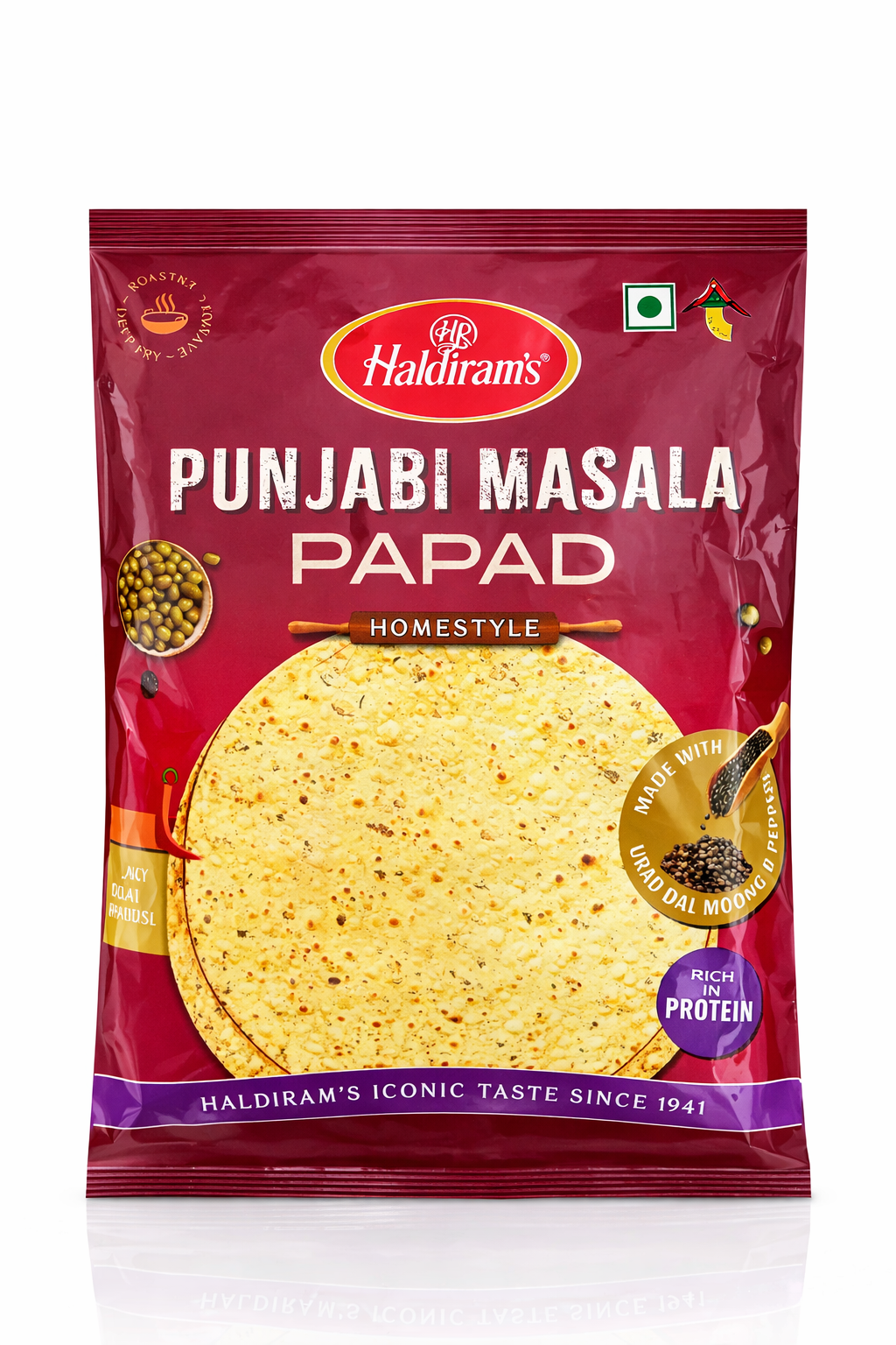 Haldiram Punjabi Masala Papad 170 gm