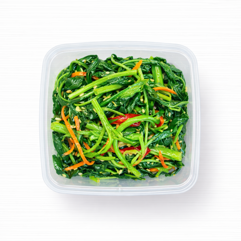 바얌나물무침 Seasoned Bayam