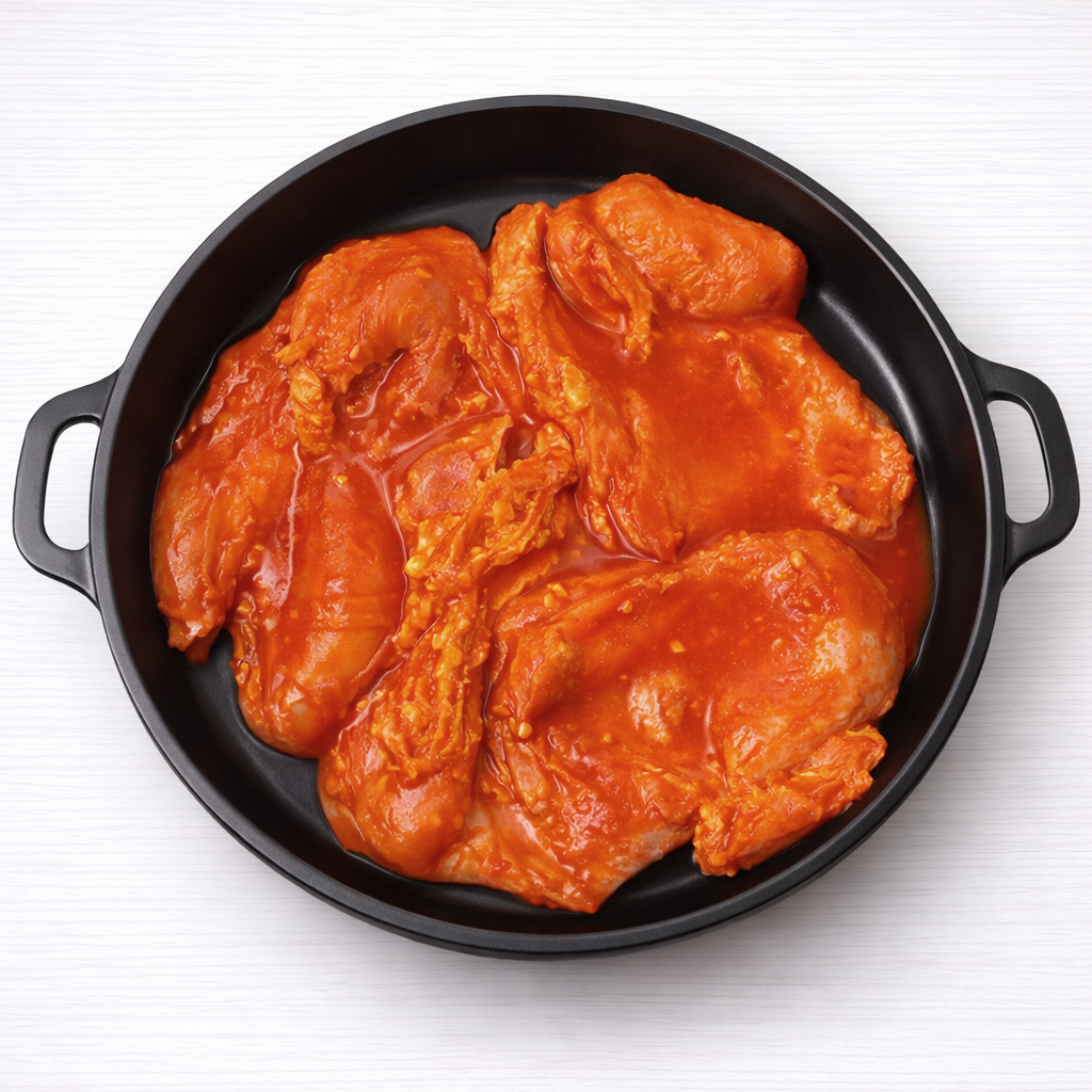 닭다리살양념(순한맛) Mild Gochujang Chicken Thigh_0