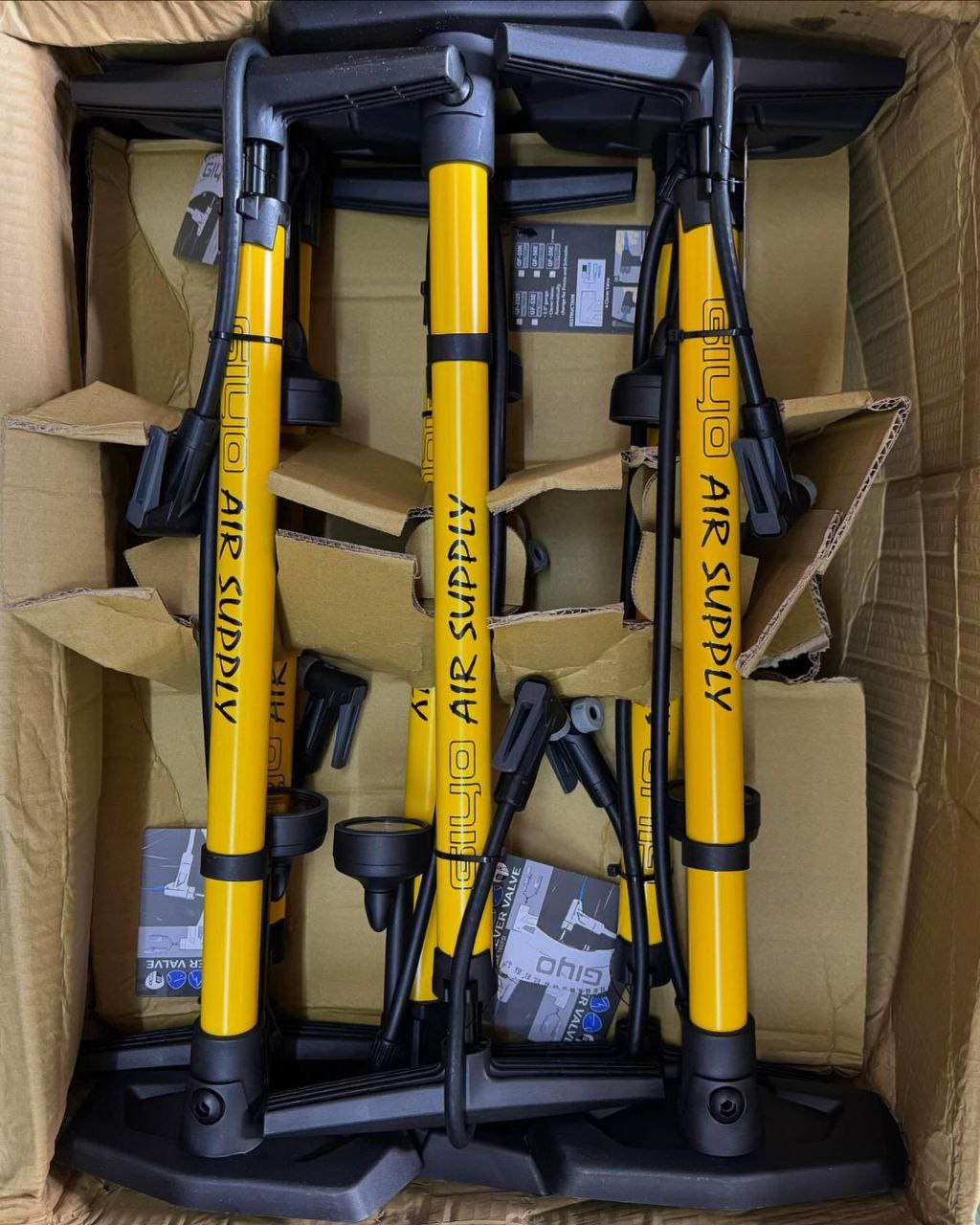 GIYO GF-55E: Professional 160 PSI High-Pressure Floor Pump
