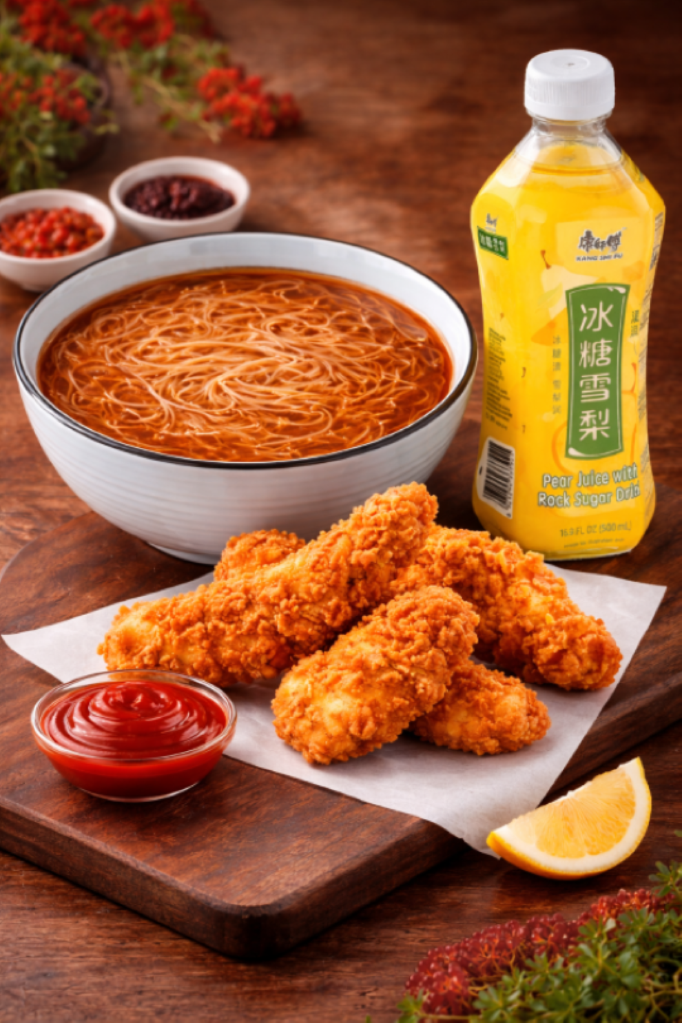 VS - Plain Bonito Soupy Mee Sua (面线汤套餐)