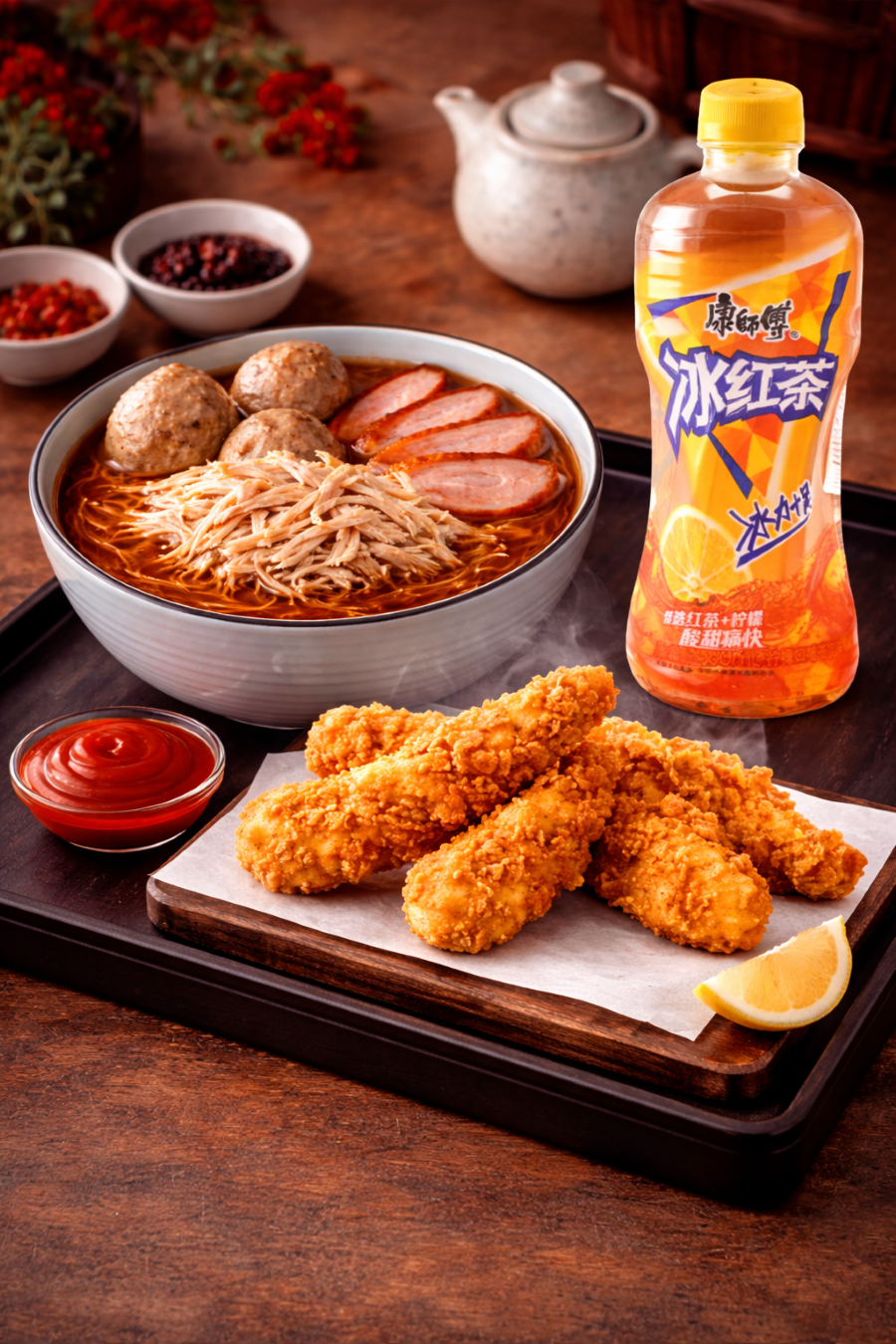 VS - Ultimate Meat Lovers Bonito Soupy Mee Sua (肉多多面线)