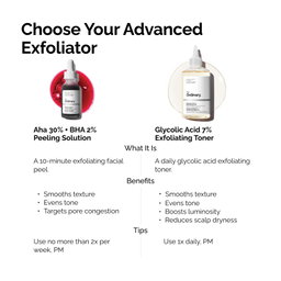 The Ordinary AHA 30% BHA 2% Exfoliating Peeling Solution 