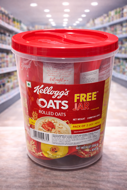 Oats Rolled Oats with free jar 850 gm