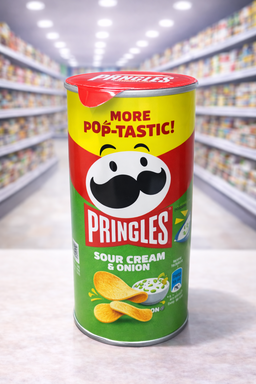 Pringles Sour Cream & Onion 102gm
