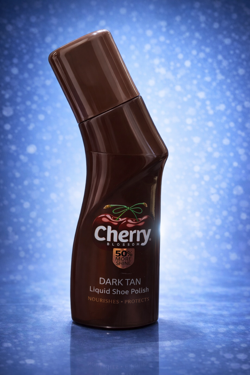 Cherry Dark Tan liquid Shoe Polish 75 ml