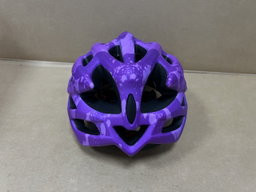 Matte Purple Splatter Series – Lightweight MTB/Road Helmet (Size Small)