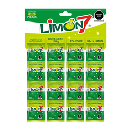 POLVO LIMON 7 CHICO 2GR ANAHUAC TIRA C/80 PZS