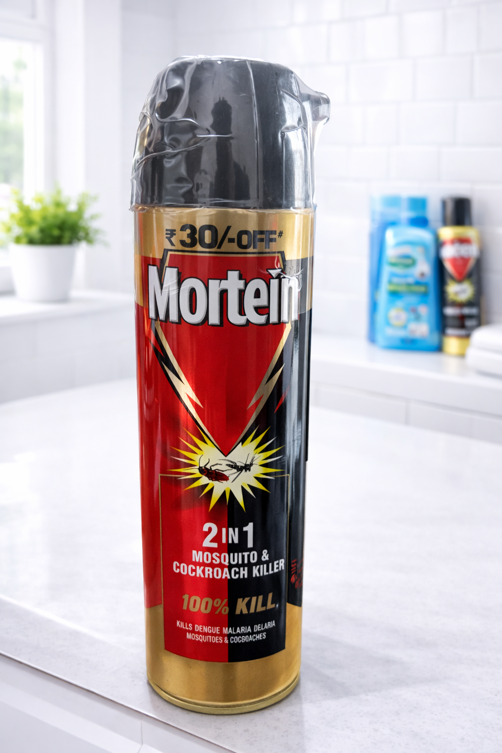 Mortein 2 in 1 mosquito & Cockroach Killer 400 ml_0