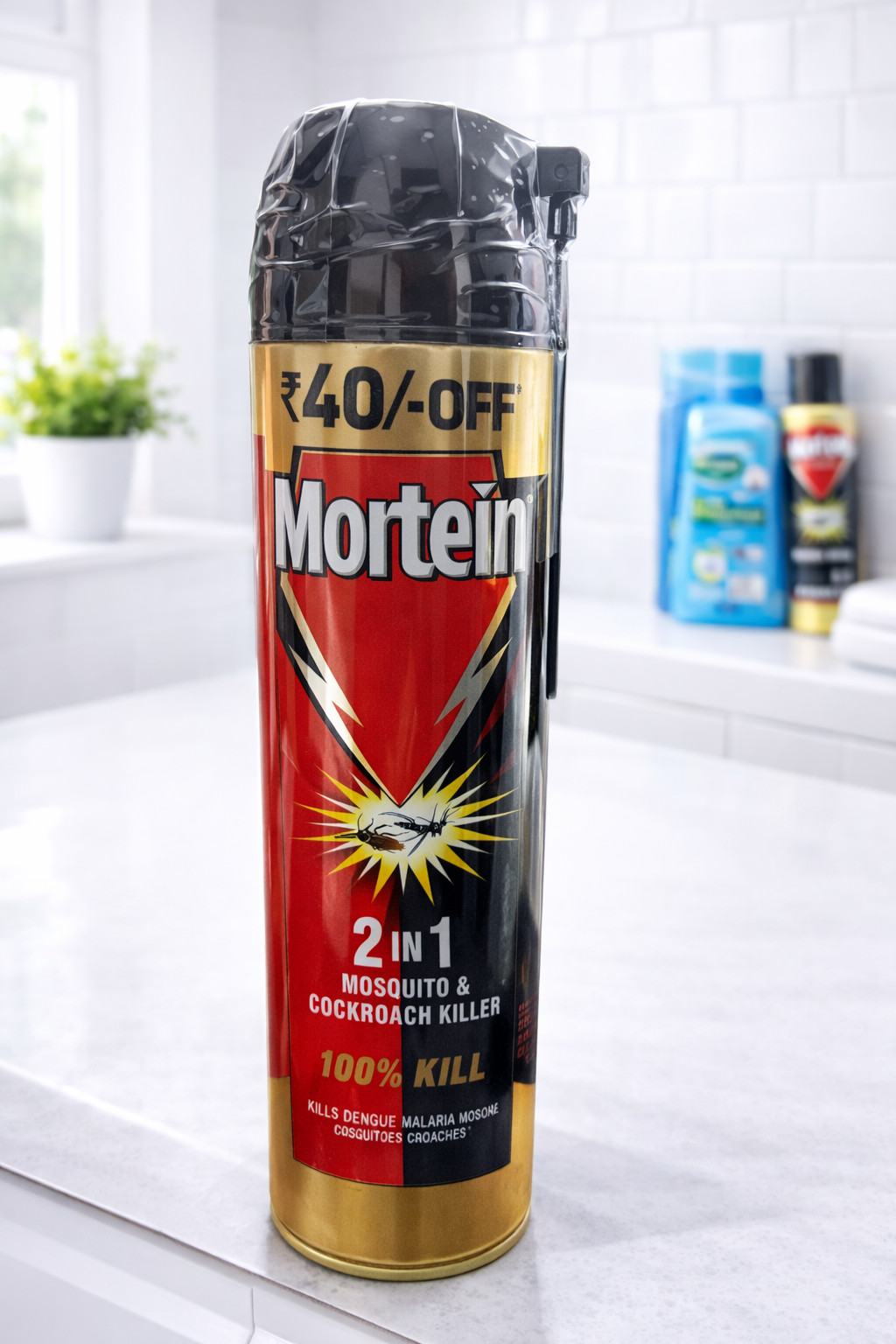 Mortein 2 in 1 Mosquito& cockroach killer 600 ml