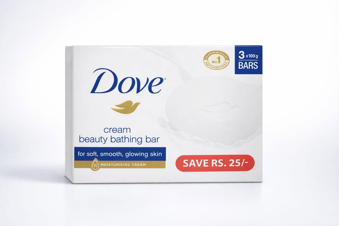 Dove Cream Beauty Bathing Bar 100gm*3