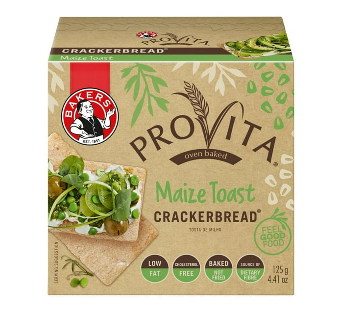 BAKERS CRACKERBREAD MAIZE 1 x 125g_0