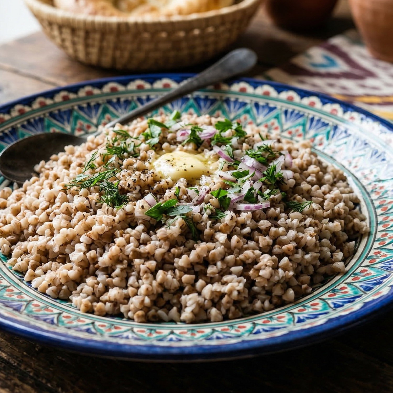 Boiled buckwheat / Гречка отварная_0