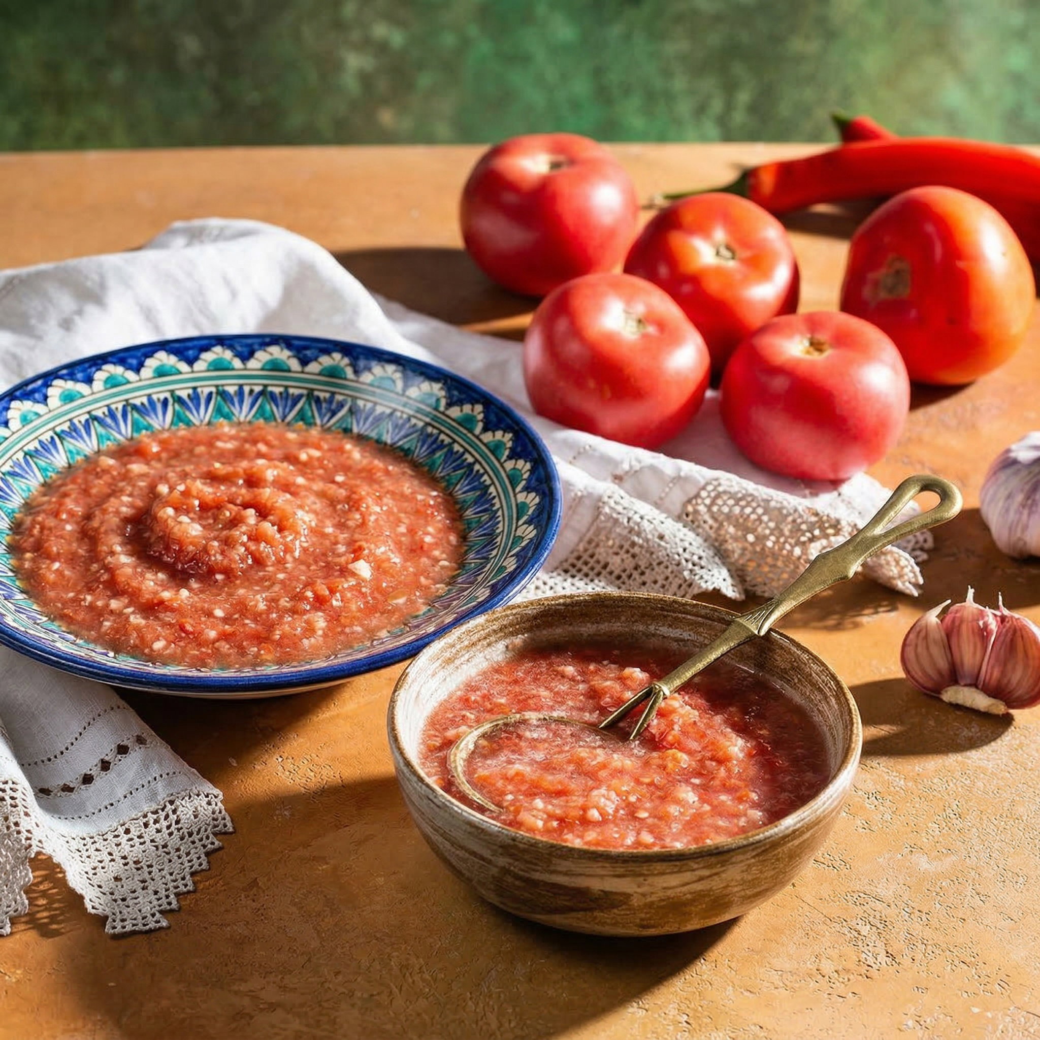 Spicy Tomato and Garlic Throat Sauce / Горлодёр (огонек)_0