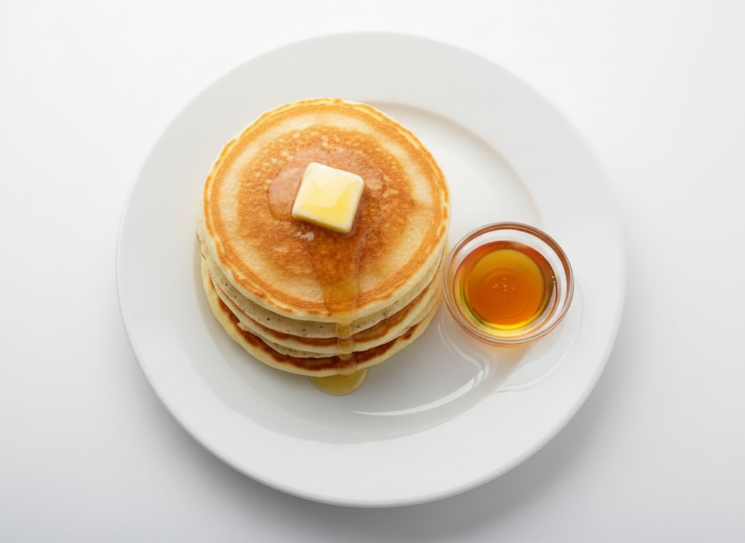 Butter Pancakes with Honey | بانكيك بالزبدة مع العسل