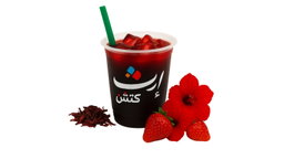 Hibiscus Strawberry Cooler | كركديه فراولة كولر