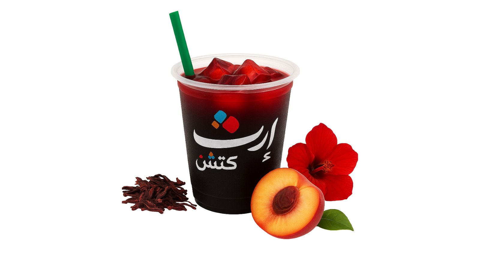 Hibiscus Peach Cooler | كركديه خوخ كولر_0