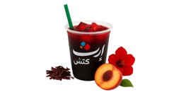 Hibiscus Peach Cooler | كركديه خوخ كولر