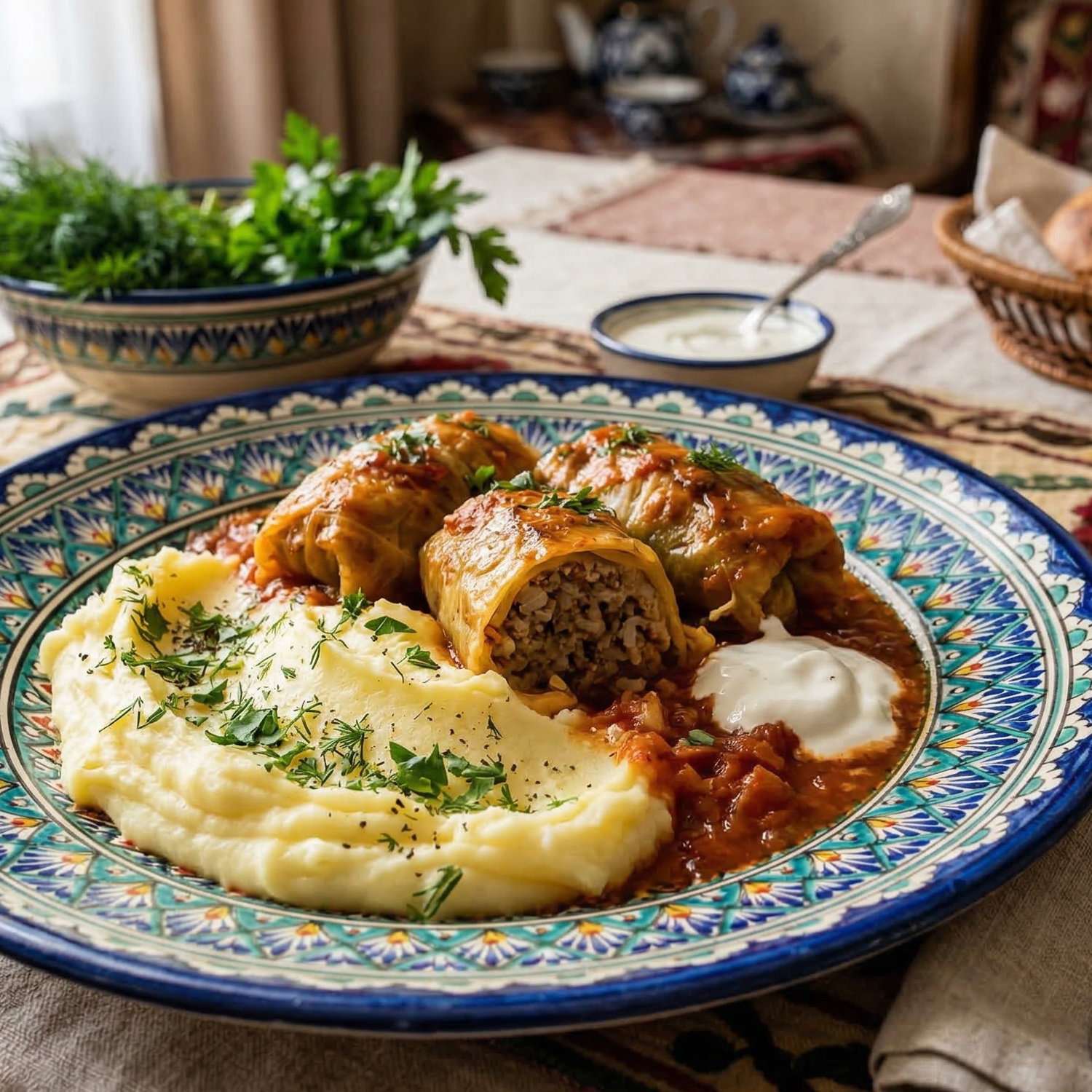 Cabbage meat rolls / Голубцы_1